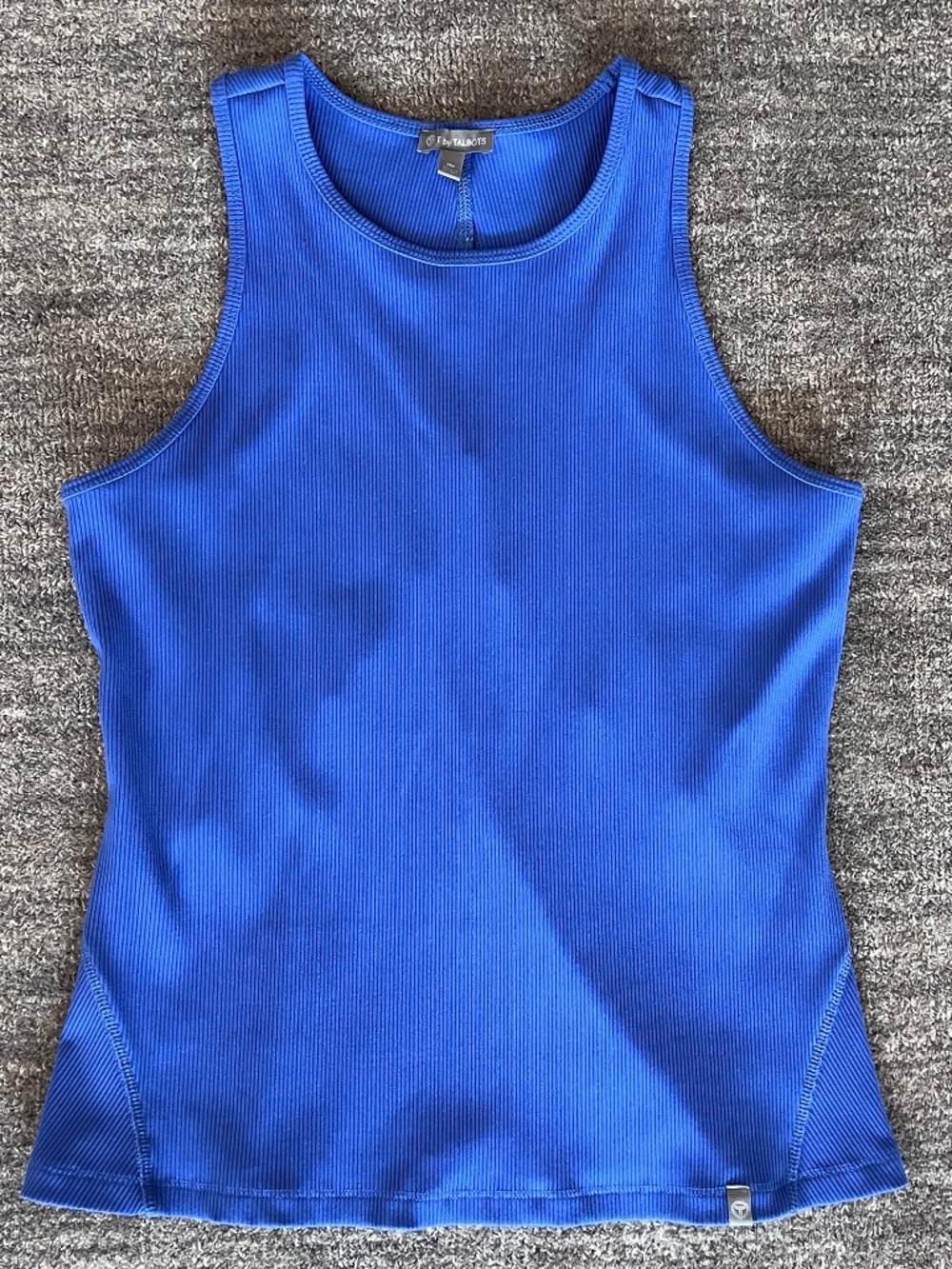 T by Talbots Contour Stretch Ribbed Tank Size Medium Petite